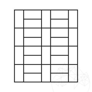 Travertin brossé Classic Cross Cut, 61 x 40.6 x 3 cm
