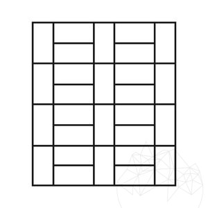 Pierre calcaire brossée, 61 x 30.5 x 1.2 cm