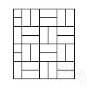 Travertin Classic Cross Cut brossé et ciselé, 61 x 40.6 x 3 cm