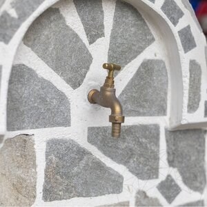 Cismea Large Garden, Traditional, Freestanding - Polygonal stone veneer, Kavala Slate, 105 x70 cm, 70 kg