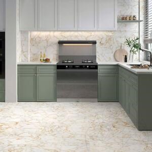 Arabescato Oro Marbre brossé 60 x 30 x 2 cm 