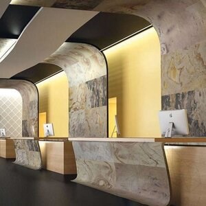 Ardoise flexible SKIN Ultra-Flex 2mm - Indian Autumn, 122 x 61cm | Pierre pour murs, meubles, façades et zones humides