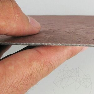 Ardoise flexible SKIN Ultra-Flex 2mm - Terra Red, 122x61 cm | Pierre pour murs, meubles, façades et zones humides