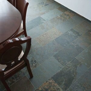 Noisette Multicolore Ardoise Riven, 60 x 30 x 1 cm