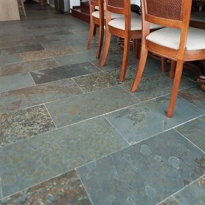 Noisette Multicolore Ardoise Riven, 60 x 30 x 1 cm