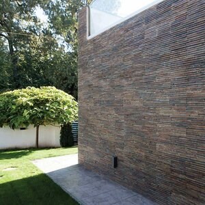 Panneau de revêtement mural Multi Slate Stripes, 15 x 60 cm