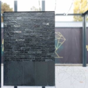 Alpi Alpi Natur vert ardoise, 5cm x LL x 1.3cm | Pierre décorative - Dalles verticales, extérieur-intérieur (25sqm/palette)