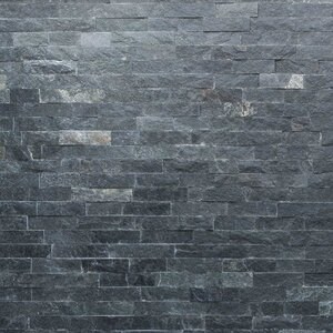Alpi Alpi Natur vert ardoise, 5cm x LL x 1.3cm | Pierre décorative - Dalles verticales, extérieur-intérieur (25sqm/palette)