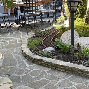 Homa Polygonal Slate - Pierre naturelle pour façades intérieures/extérieures, pavages et allées (1 m² = 10-14 pièces)