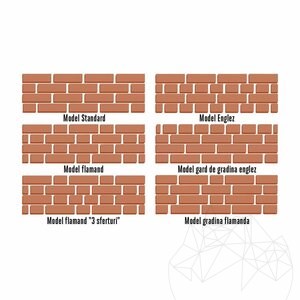 Deco Brick, Brique décorative traditionnelle, 17 x 8 x 5 cm