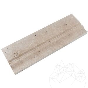 Travertin classique M10 Moulure 10 x 30,5 x 2 cm