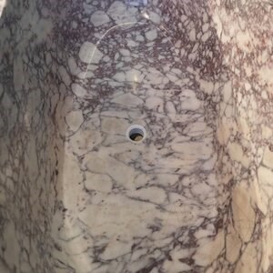 Baignoire Autograph Faro Arabescato Marble, 185 x 86 x 70 cm