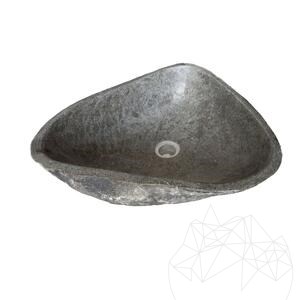 Lavabo de salle de bain, Basalt Moreno