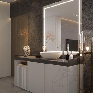 Dalle Black Crystal Double Wave Design 2CM