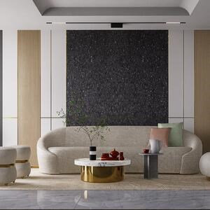 Dalle Black Crystal Hydro Design 3CM