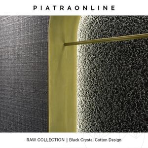 Dalle Black Crystal Lava Design 3CM