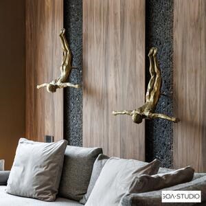 Dalle Black Diamond Lineal Extreme Dark Design 2CM