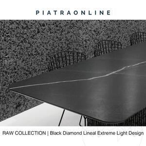 Dalle Black Diamond Lineal Extreme Light Design 3CM