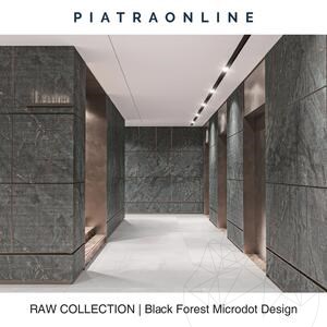 Dalle Black Forest Microdot Design 2CM