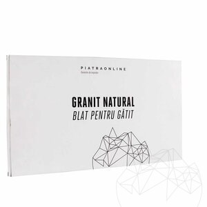 Blat copt granit Padang Dark Mat 50 x 30 x 2 cm