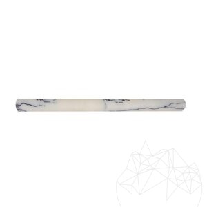 Bordure en marbre Calacatta lilac M2, 2.7 x 2 x 30.7 cm