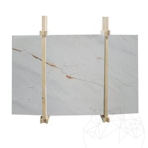 Bosphorus Rosso Plaque de Marbre Poli, 2 cm