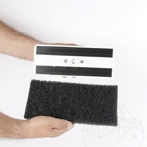 LTP Profesional Black Emulsifying Pad - Nettoie les surfaces texturées (élimine la saleté, les adhésifs et les joints).