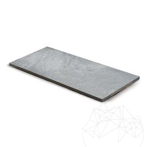 Pierre frittée L'ALTRA PIETRA Castello Grey, 40 X 80 X 2 cm, R11 - Antidérapant pour usage extérieur
