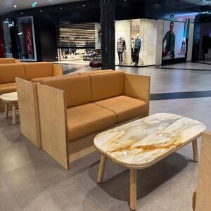 Plaque de marbre poli Calacatta Borghini, 2 cm