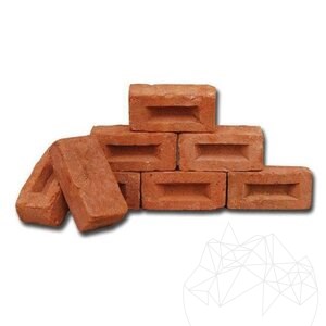 Deco Brick, Brique décorative traditionnelle, 17 x 8 x 5 cm