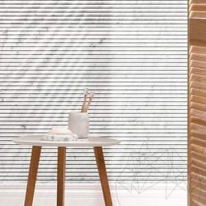 Dalle Carrara White Infinity Design 2CM