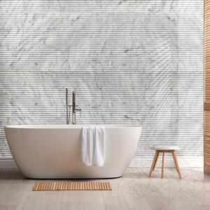 Dalle Carrara White Infinity Design 2CM