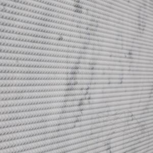 Dalle Carrara White Pyramid Design 2CM
