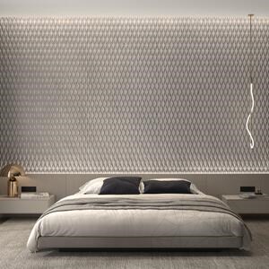 Dalle Carrara White Rombo Extreme Design 2CM