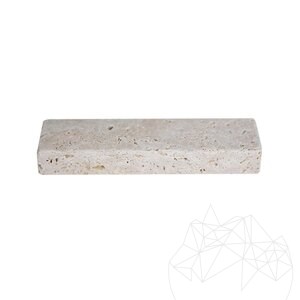 Classic Cross Cut Tumbled Travertine Brick, 20 x 5 x 3 cm