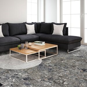 Marbre poli gris Ceppo, 61 x 30.5 x 1.2 cm