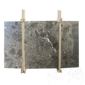 Ceppo Gris Gris Poli Marbre 2 cm - Comptoirs, marches, émaux et pièces personnalisées