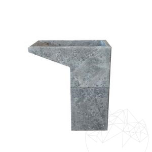 Ceppo Porte-parapluie en marbre gris