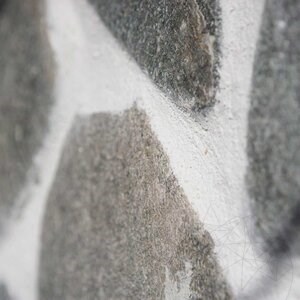 Weber Color Stone White, 20 Kg, Coulis flexible pour pierres naturelles pour murs et sols à joints larges