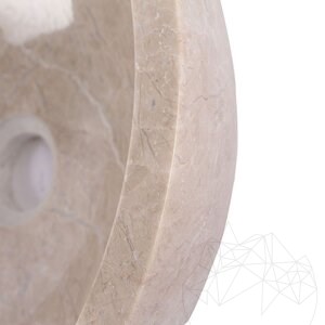 Lavabo, Marbre Beige clair RS 8