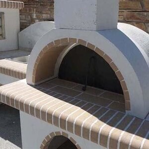 Cuptor Gradina Harmony - placat cu caramida refractara