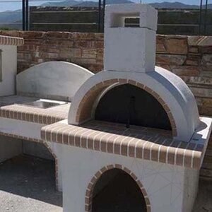 Cuptor Gradina Harmony - placat cu caramida refractara