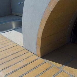 Cuptor Gradina Harmony - placat cu caramida refractara