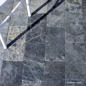 Ceppo Grey Tumbled Marble, 30.5 x 15.2 x 3 cm