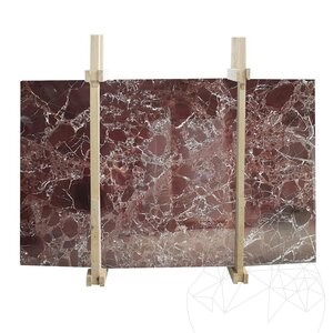 Rosso Levanto Pavé de Marbre Poli, 2 cm
