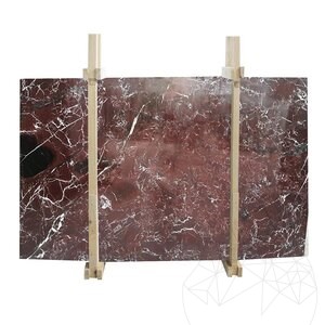 Rosso Levanto Pavé de Marbre Poli, 2 cm