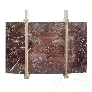 Rosso Levanto Pavé de Marbre Poli, 2 cm