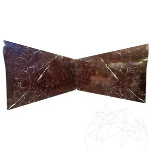 Rosso Levanto Pavé de Marbre Poli, 2 cm