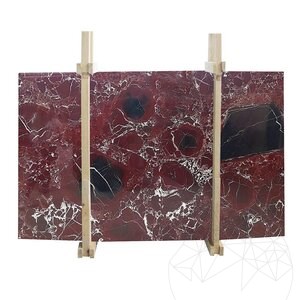 Rosso Levanto Pavé de Marbre Poli, 2 cm