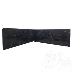 Sahara Noir Polished Marble Slab, 2 cm